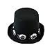 Buckled Guitar Hero Rocker Top Hat Black