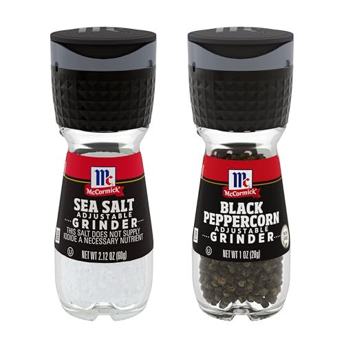 Set de molinillos McCormick Sal Marina y Pimienta Negra 337 g miniatura 1
