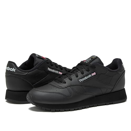 reebok classic leather girls amp boys shoes for kids toddler little kid or big kid sneakers black 13 little kid