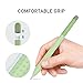 Delidigi iPencil Case for Apple Pencil 1st Generation Gradient Color Silicone Protective Cover Sleeve Accessories Compatible with Apple Pencil 1st Gen Green