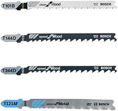 Bosch 2607010904 Hojas de Sierra de Calar, Set de 40 Piezas