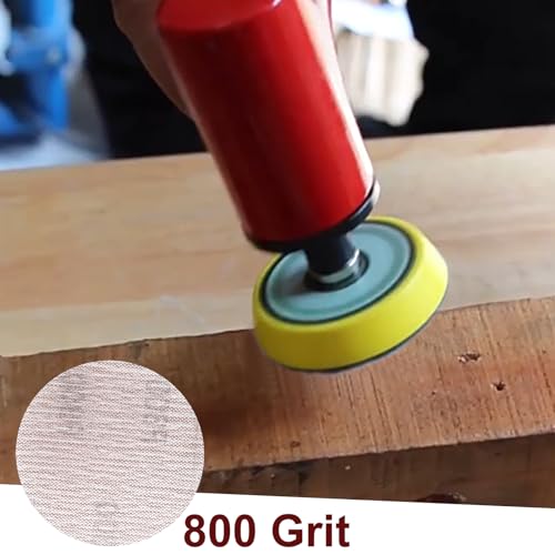 SPEEDWOX 3-Inch 800 Grit Mesh Abrasive Dust Free Sanding Discs, Virtually Dust-Free, Box of 25 Discs - Image 4