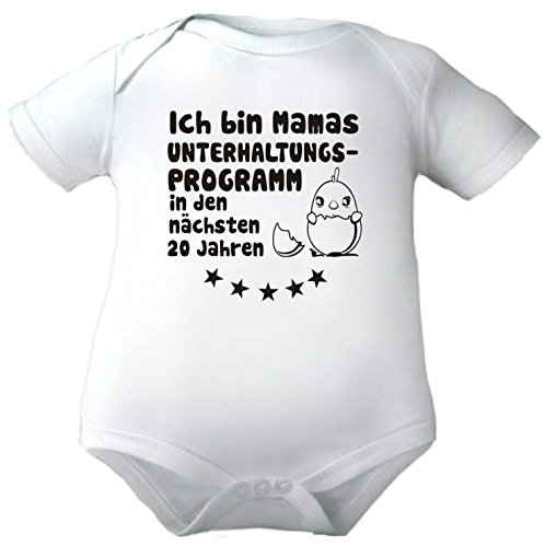 Body Baby 1/4-Arm mit Druck ICH BIN MAMA`S UNTERHALTUNGSPROGRAMM. (Gr. 50/56) / 150030 Cover