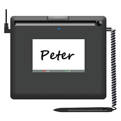 PenPower LCD Signature Pad / L398S 3.6 x 2.5 inch Large Active Area Cover