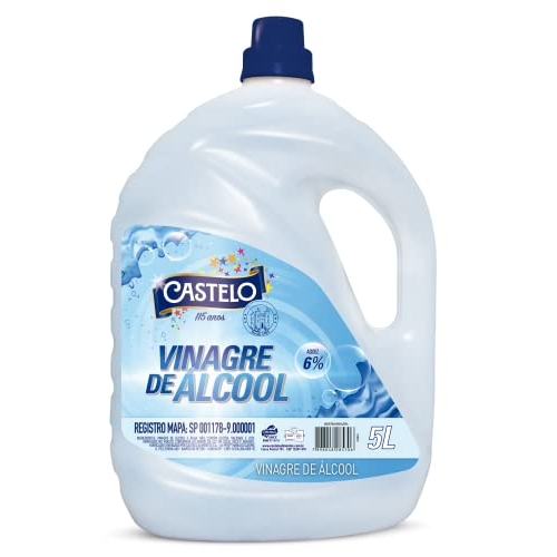 Vinagre de Álcool Concentrado 6% Castelo 5l
