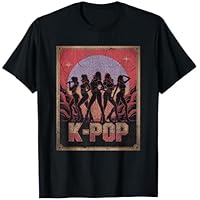 Elegante actuación en Grupo de Chicas K-Pop con Escenario Rosa