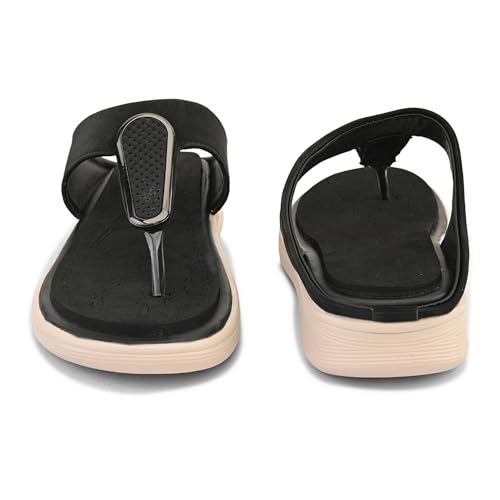 Image of Centrino Women's Wedge Heel Sandals | Stylish Slip-On Sandals for Ladies | Soft Cushioned Footbed for Comfort | Elegant & Trendy Design | Lightweight and Durable Fashion Footwear (9415)
