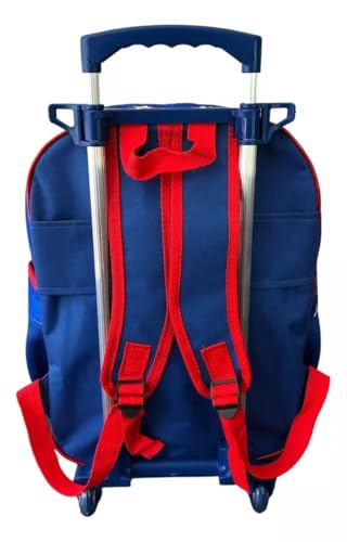 Mochila Escolar Sonic Speed 3b Rodinhas Tam G Infantil