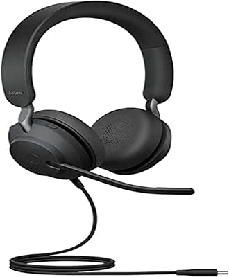 Jabra Evolve2 40 Headset, Black