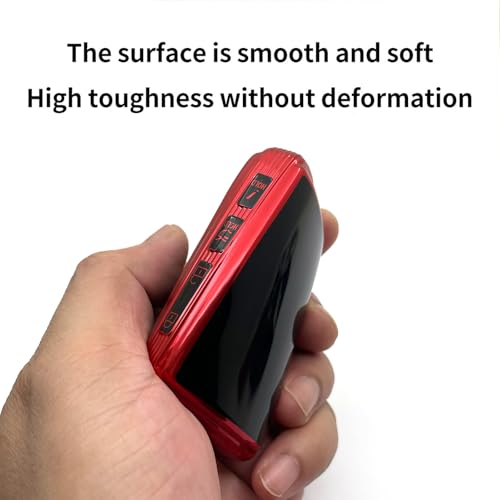 Image of Creativity For Mazda Key Fob Cover and Key chain (Red Combination)
