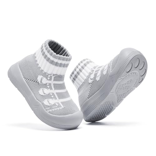Image of Engtoy Baby Shoes & Socks - Non-Slip Breathable Slippers with Soft Rubber Sole - Baby Boys & Girls Slip On Sneakers