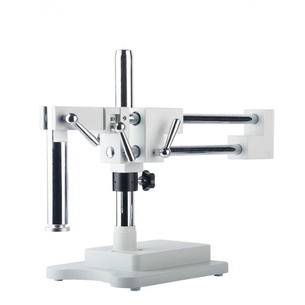 Zubehör für Labormikroskope Mikroskoptische und -Stative Stereomikroskop-Stativ Optisches Mikroskop-Doppelarm-Stativsäule 32-mm-Fokussierstativ(Without bracket)