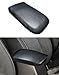 Ederfun Center Console Lid Replacement Compatible with Ford Mustang 2005-2009, Auto Leather Suture Center Console Armrest Cover, OEM 5R3Z6306024AAC 5R3Z-6306024-AAC (Black)