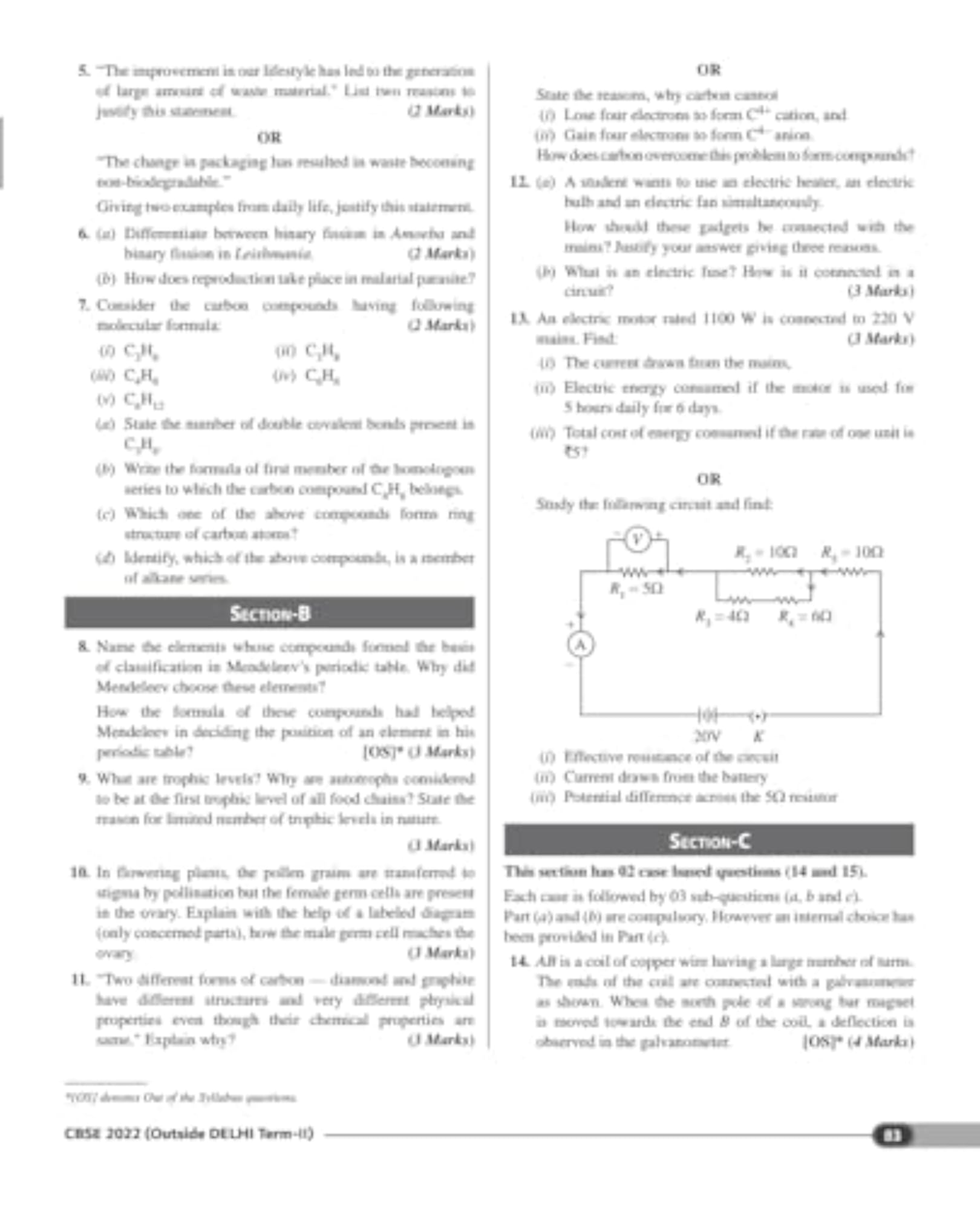 PW CBSE Class 10th PYQs Past 10 Years' Solved Papers