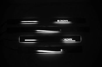 CROWN 内装パーツ 4点セット 配線付きスカッフプレート CROWN 内装パーツ 4点セット 配線付きスカッフプレート CROWN