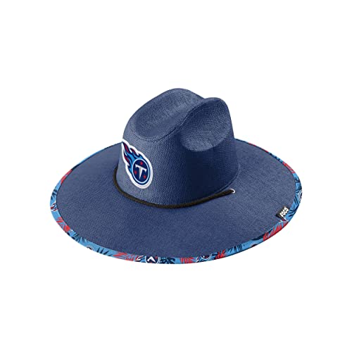 Image of FOCO Tennessee Titans NFL Team Color Straw Hat