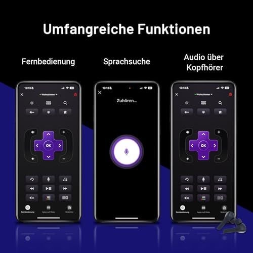 RCA Smart TV 24 Zoll Fernseher(Roku TV) HD Ready Triple Tuner Apple TV+ Netflix Disney+ YouTube Prime Video USB HDMI WiFi – Bild 5