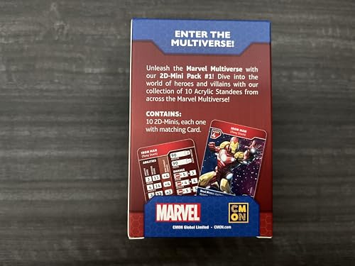 Marvel Multiverse RPG 2D Mini Pack 1 miniatura 2