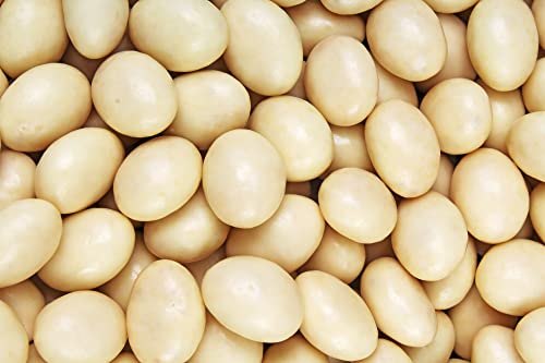 Mynatura Himbeeren, gefriergetrocknet, in weißer Schokolade I Himbeeren I umhüllt von Schokolade I Müsli I Snack I Raspberry I Süß I Beutel (1x 1000g)