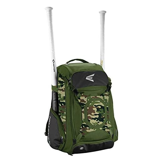 EASTON WALK-OFF IV Bat & Equipment Backpack Bag, Army Camo