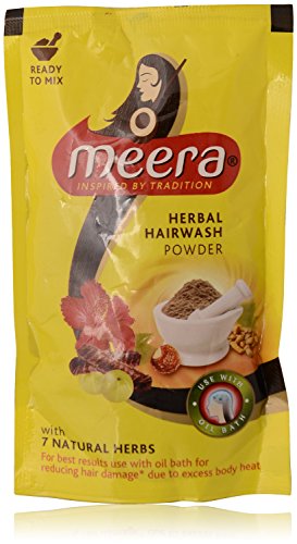 Image of Meera Hairwash Powder - 80g Pouch