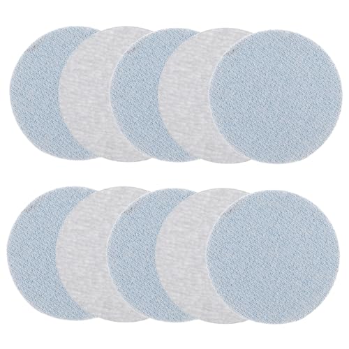 10pcs Eyebrow Pencil Sharpener Pads: Makeup Tool Round Sandpaper for Eyebrow Shaping - Sandpaper Pads for Eyeliner Sharpening