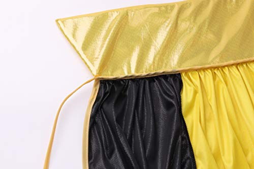 Yolsun Mardi Gras Cape, Women Shiny Costume For Mardi Gras thumb #2