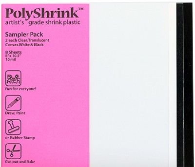 Polyshrink Artist Grade Shrink Plastic Sampler