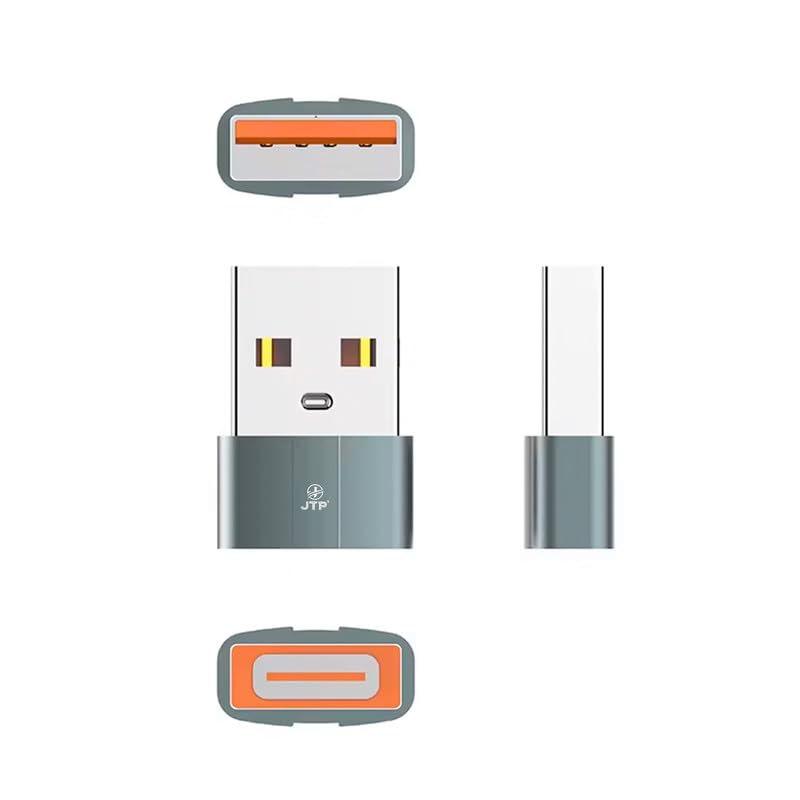 JTP USB-C Female to USB Male Adapter - Fast Transmission (B0D7S86P2R) Amazon Price History, Amazon Price Tracker