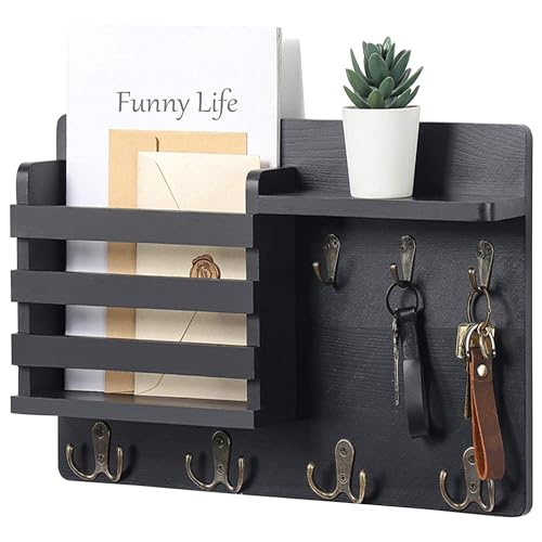 Cuelga Llaves Madera Rustico Marca WateryWave