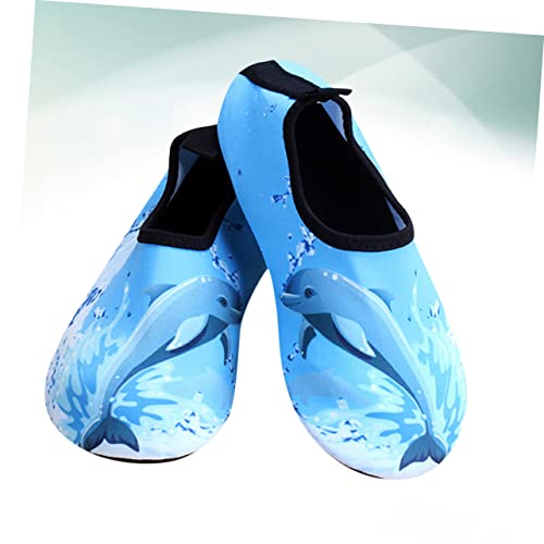 GALPADA 1 Pair Kids Water Shoes Socks Barefoot Shoes Beach Pool Shoes Athletic Socks Sandals Swimming Shoes3