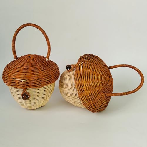 Panier en rotin tressé enfant idéal pour cadeau de naissance - 6