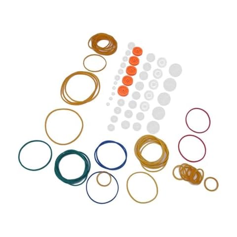 Hyuduo Transmission Belt Pulley Rubber Band Set Cover