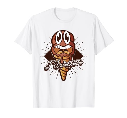 I Scream - Máquina para hacer helados para amantes de los postres congelados Camiseta
