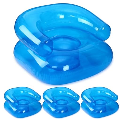 4 Pack Kids Inflatable Chairs