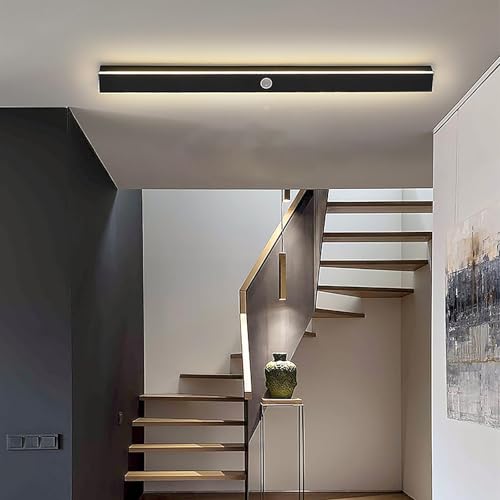 Lámpara de pared de aluminio y acrílico de 80cm con iluminación LED natural 7