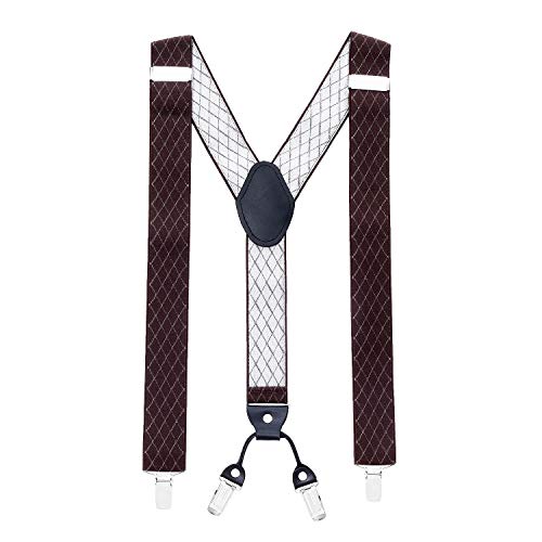 MASADA Bretelles pour hommes Clips robustes 3,5 cm de large jusqu...
