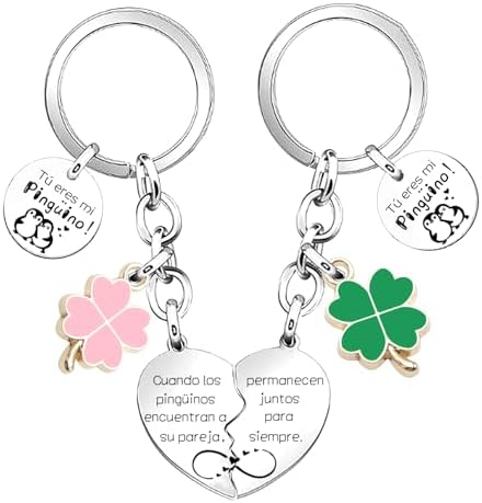 Llavero de Pareja Originales Personalizado - Llaveros Pareja,Llav...