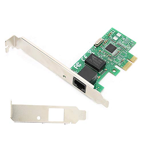 Gigabit Network Card for Intel I211, SinglePort for EsxiPXE Diskless Routing PCIE x1, Gigabit Network Card with Low Bracket, 1GbE Port Data Rate
