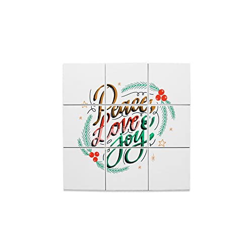Carreaux céramique décoratif pour une table de Noël chaleureuse