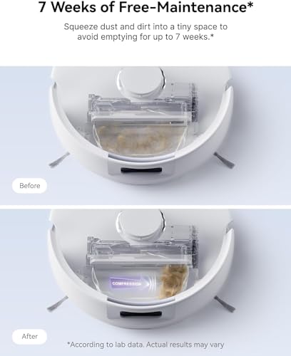 Image of 6 Pack Vacuum Dust Bag for Narwal Freo X Ultra and NARWAL Freo X Plus Robot Vacuum Cleaner,Built-in Hepa Fil-ter