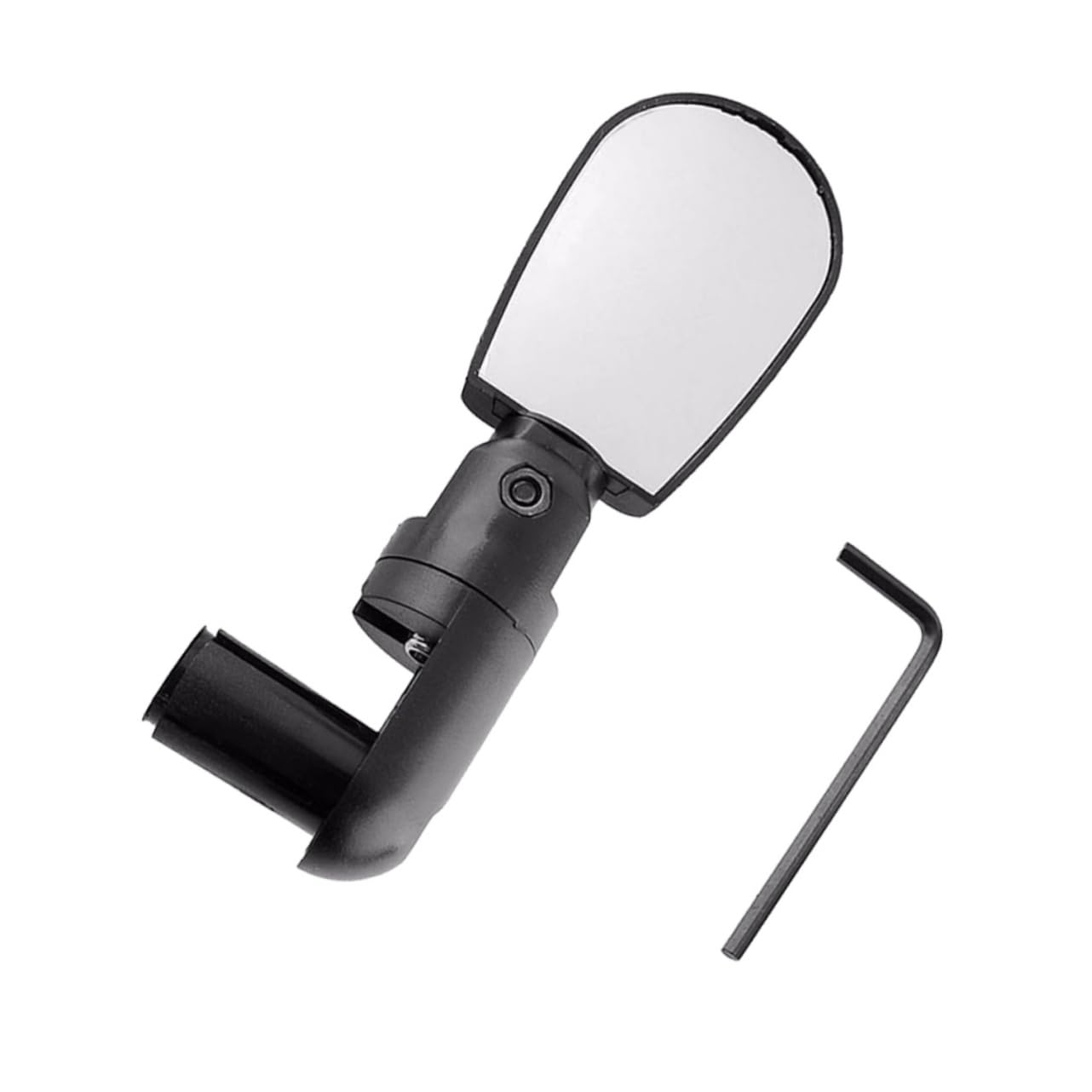 POPETPOP Bike Handlebar with Adjustable Rod Lightweight and Easy Install for Safe Cycling Black