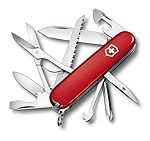 Victorinox Fieldmaster, Navaja de Oficial, Navaja ...: FIELDMASTER: La navaja Fieldmaster de Victorinox es tu héroe de todos los días, con un diseño óptimo para llevar a cabo una gran variedad de tareas en exteriores; entre sus características clave se incluyen una sierra para madera, tijeras y un pelaca...