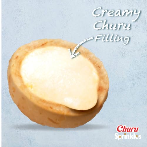 INABA Churu Sprinkles Dog Meal Topper, Chicken Cheese, 18ct - image 2