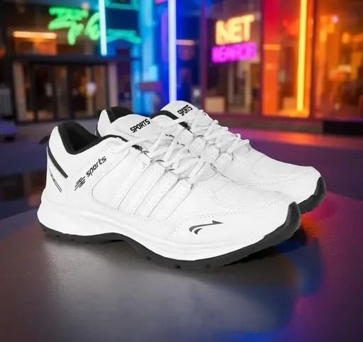 Image of Lightweight Breathable Sports Shoes for Men - Stylish Running, Walking, Gym, Training Shoes CRT 021