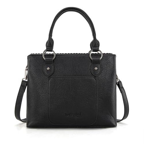 Image of Trinity Ranch Tote Bag for Women Western Purse Floral Tooled Concho Collection