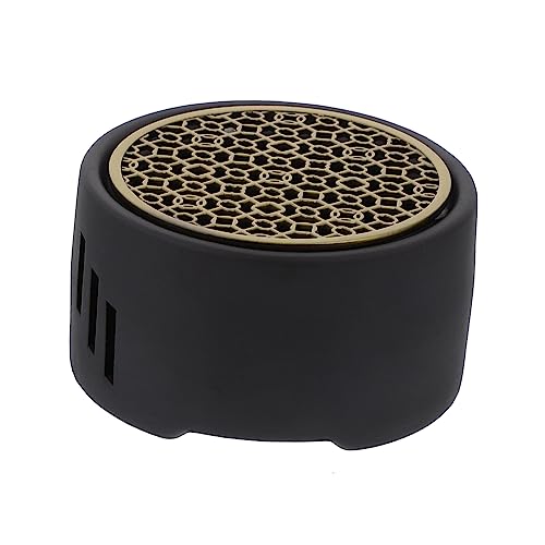 HOLIDYOYO 1Pc Ceramic Teapot Warmer with Cork Cushion Practical Heating Base for Tea Elegant Desktop Decoration for Home Office Cafe Present Choice
