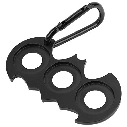 SALUTUYA Easy Installation 3 Hole Billiard Cue Rack, Black, Metal, Wall Mount, Adjustable Bracket Shelf, For Billiard