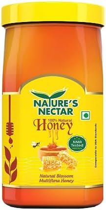 Nature's Nectar Pure Honey 1kg | 100% Pure NMR Tested Honey