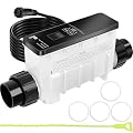 EC-520888 Salt Water Pool Chlorinator System Compatible with Pentair IC15 Salt Chlorine Generator. Salt Chlorine Generator Systems up to 15000 gallons Swimming Pools